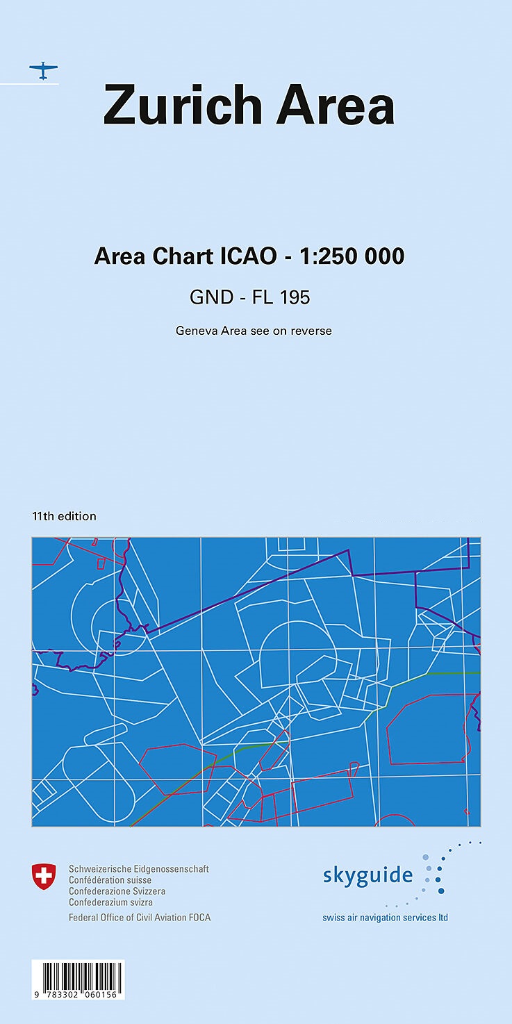 Area Chart ICAO 1:250 000 2025