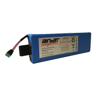 AIRBATT Energiepower AIR-PBH 50665-2MPX Blei/Gel Heckbatterie 12V 6,5Ah mit MPX-Stecker für Schempp-Hirth Ventus