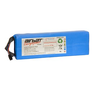 AIRBATT Energiepower AIR-PBH 0645-2TYCK Blei/AGM Heckbatterie 12V 7,2Ah mit Tyco-Kupplung für LS-4A, LS-6, LS-7, LS-8, LS-9, LS-10