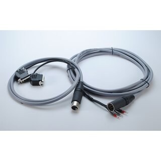 AIRBATT Flugzeuganschlusskabel im Anhänger mit Zwangstrennung und SUB-D Stecker