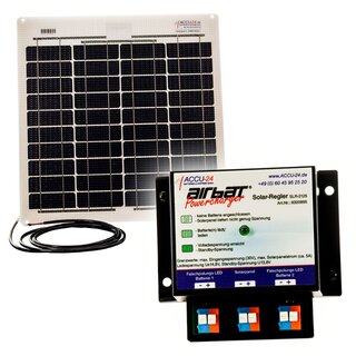 AIRBATT Solar-Power AS1 Solar-Set für Transportanhänger