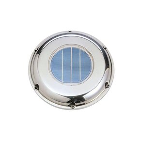 AIRBATT SVT-224S Solarventilator mit Akku im Edelstahlgehäuse