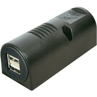AIRBATT USB Doppelsteckdose Aufbau 12-24V auf 5V 5A 2x2,5A USB-A