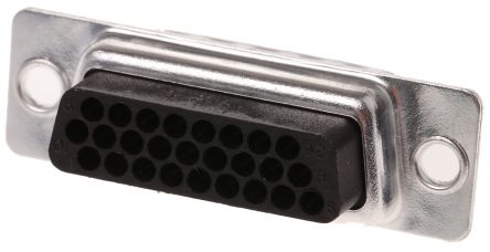 D-SUB 26HD Socket body for crimp contacts