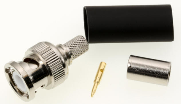 Antennen Stecker BNC (Male) - (Aeroflex50/H155)